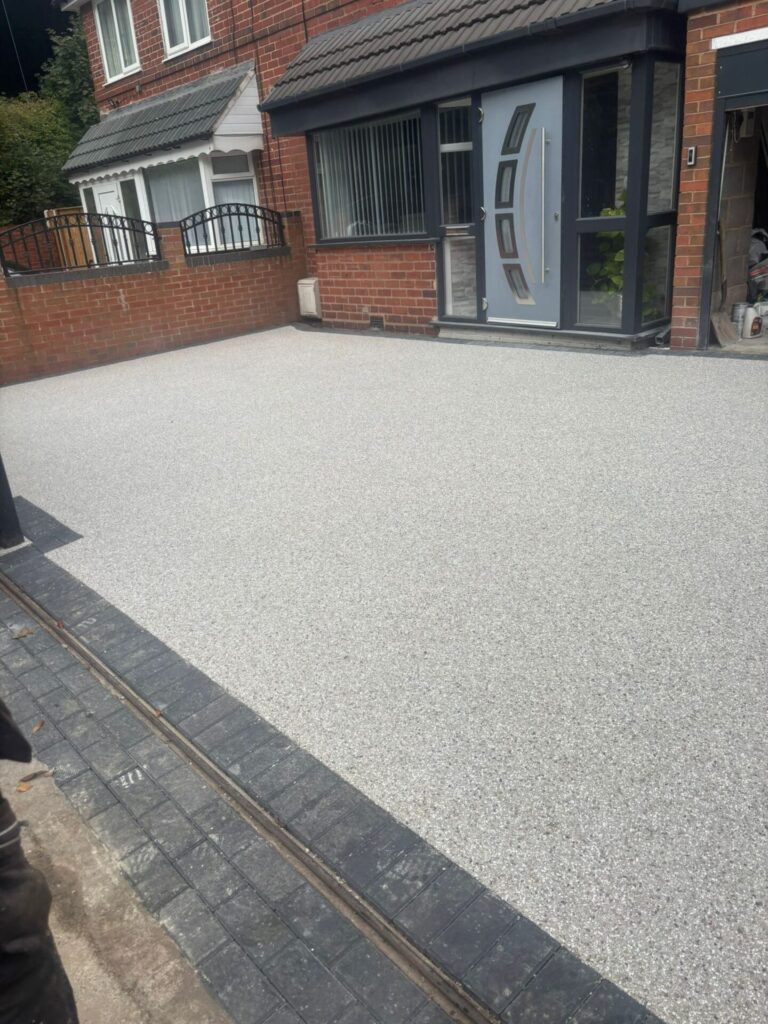 Resin driveway